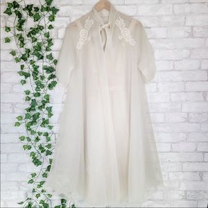 Vintage nightgown Peignoir set